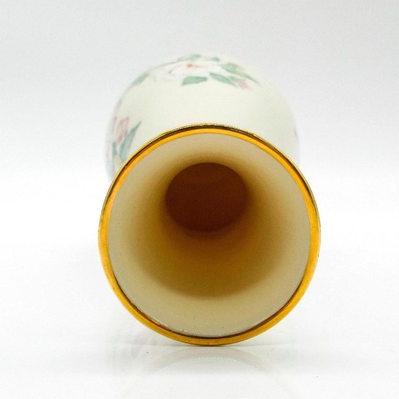 Vintage Lenox Serenade Bud Ivory Vase Beautifully Decorated, Made in USA - Picture 6 of 7
